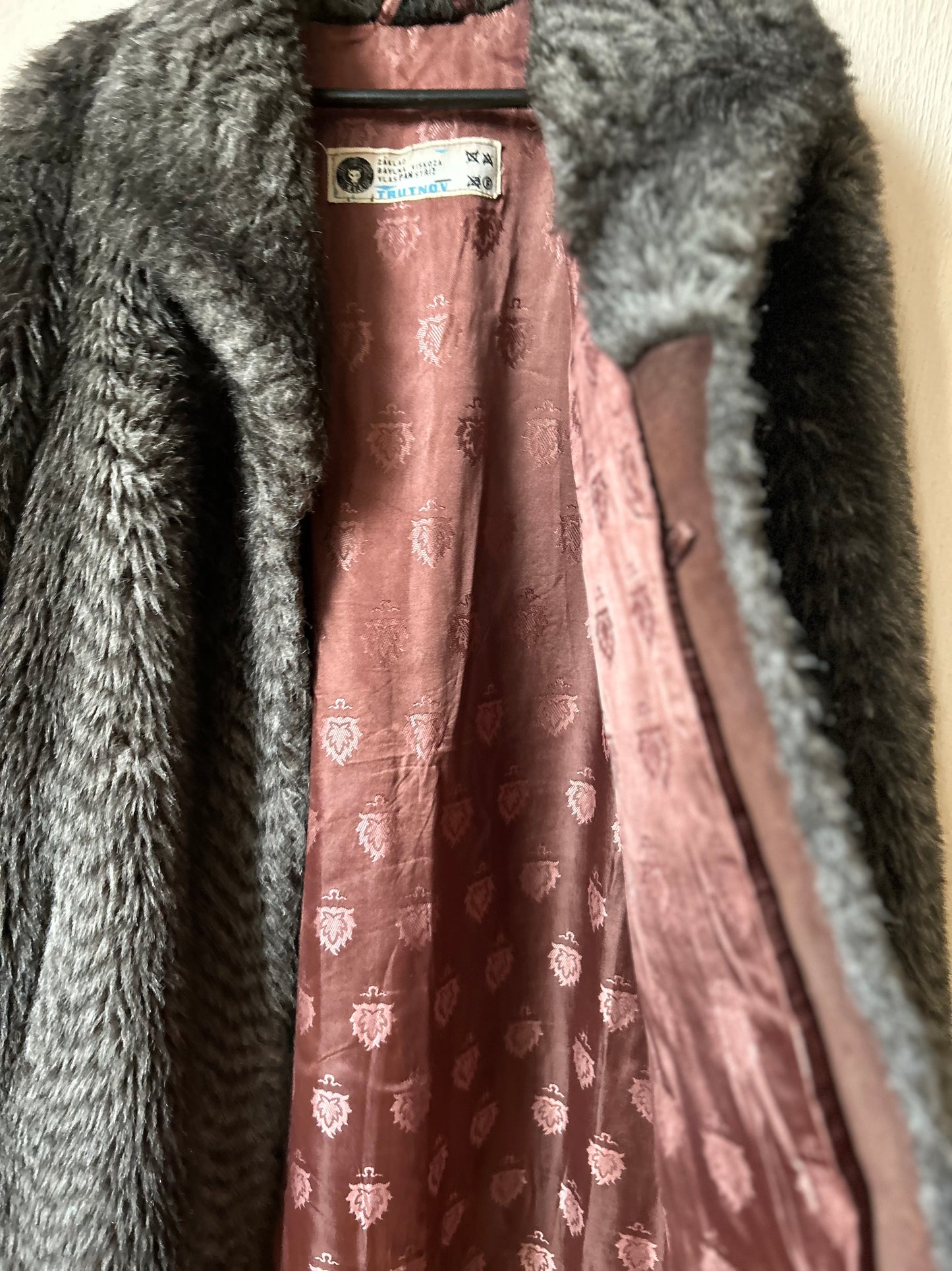 Alpaca Fur vintage coat