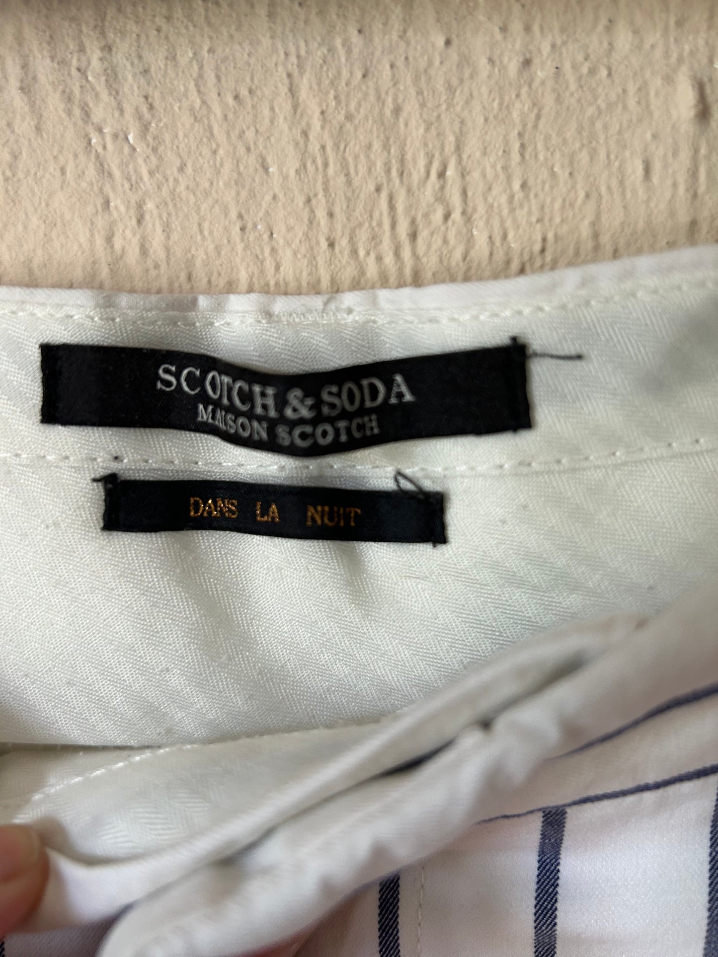 Scotch & Soda wide leg trousers