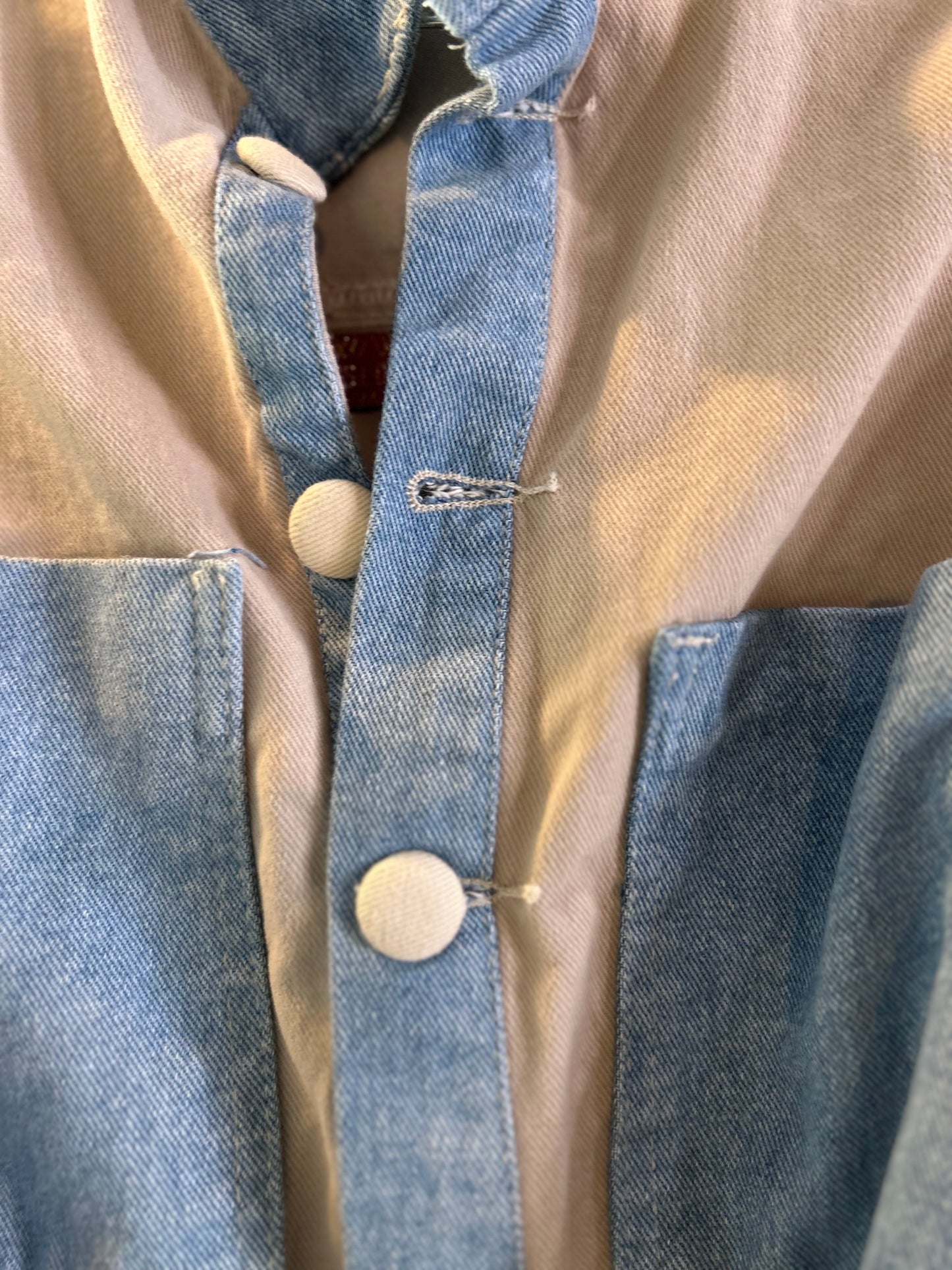 Denim playsuit (M/L)