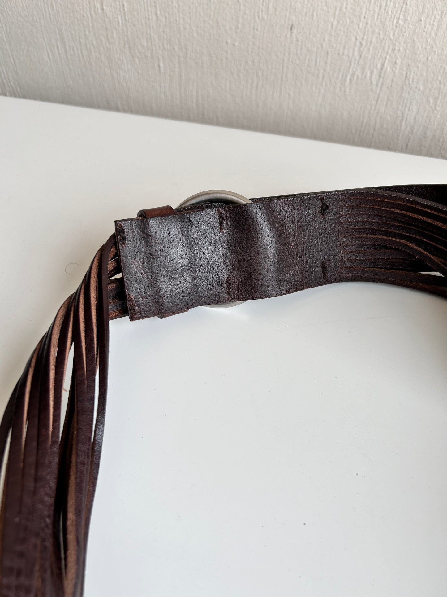 Vintage leather belt