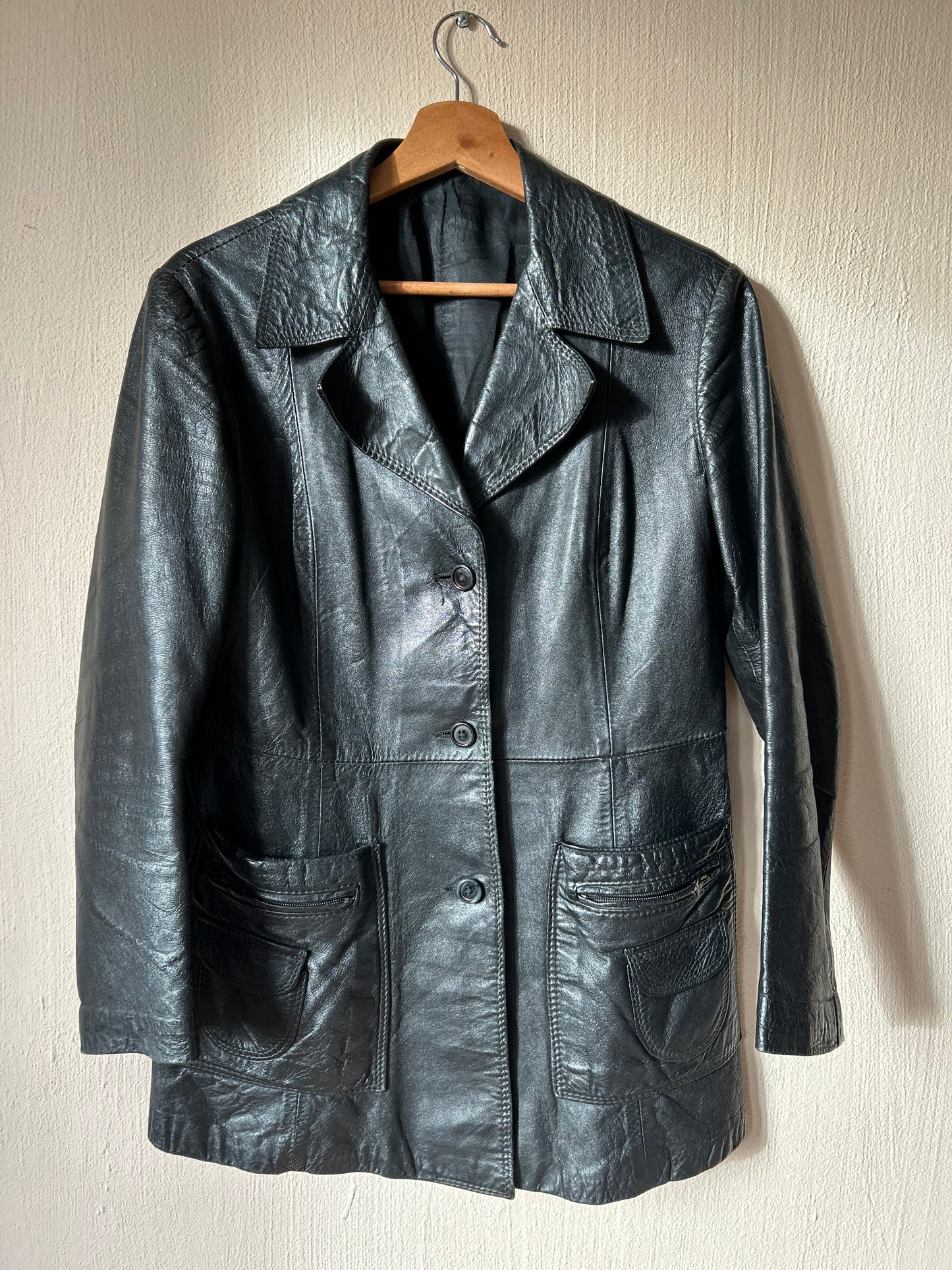 Vintage leather coat