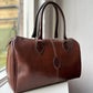 Vintage leather handbag