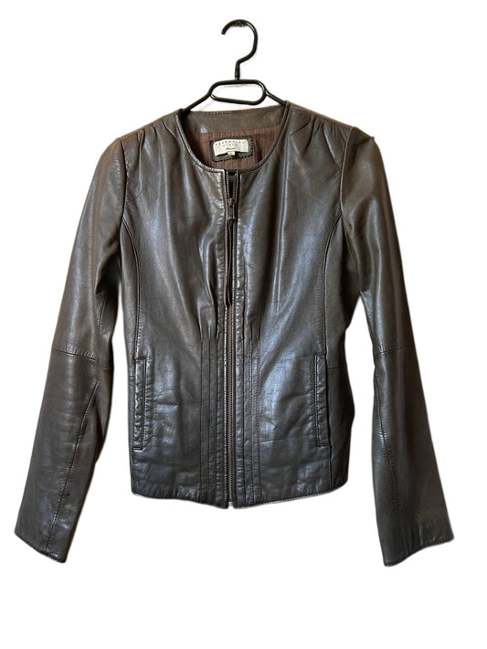 Essentiel Antwerp leather biker