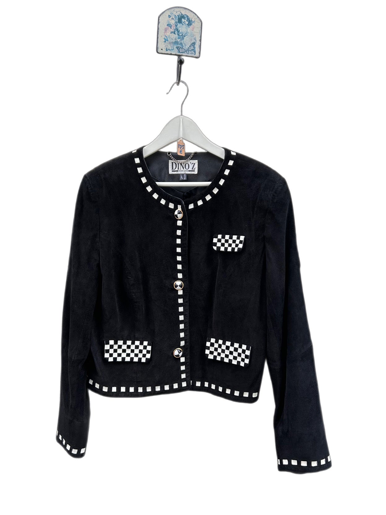 DINO’Z suede crop jack 80s