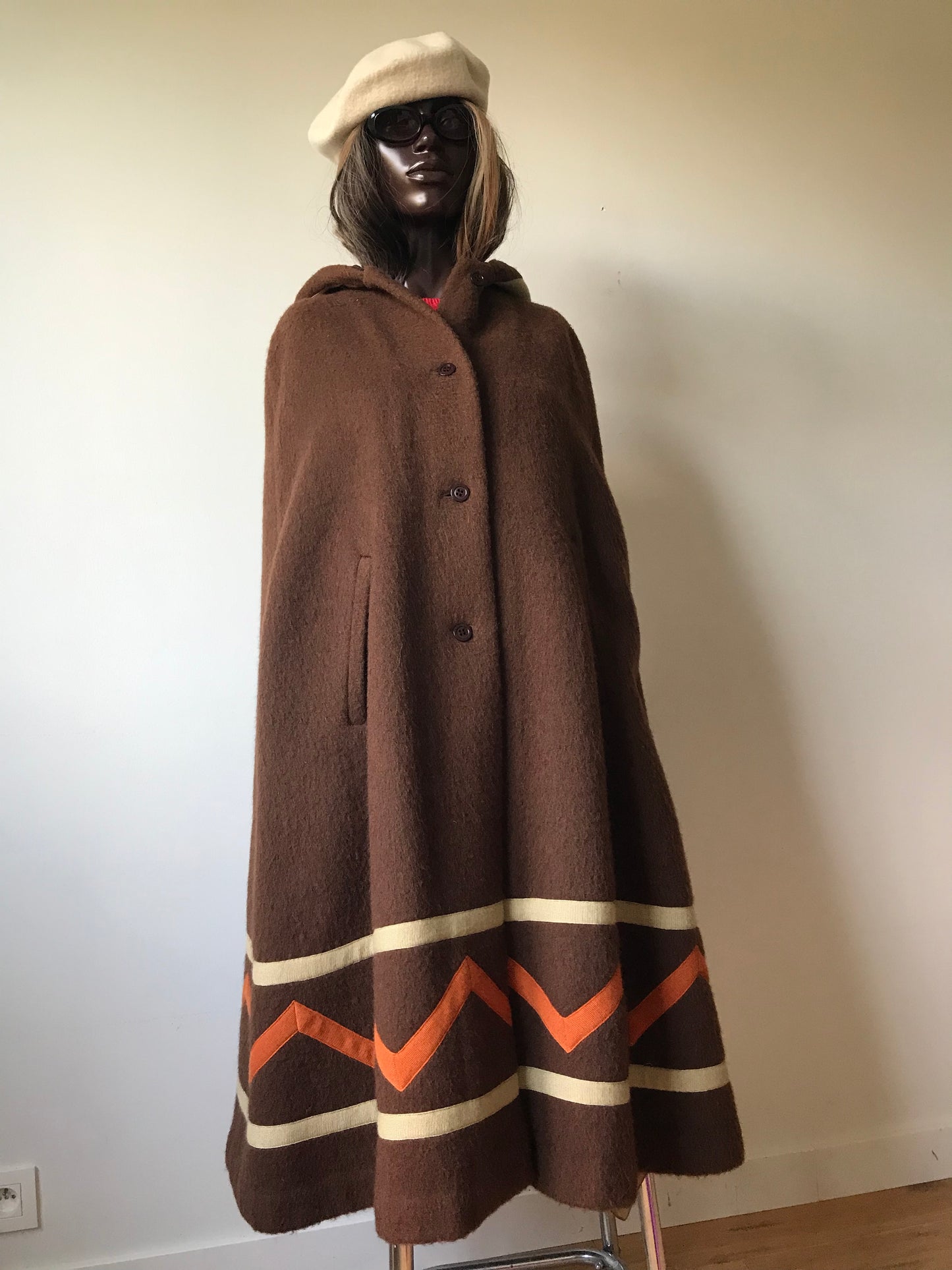 Liliane Burty Cape coat