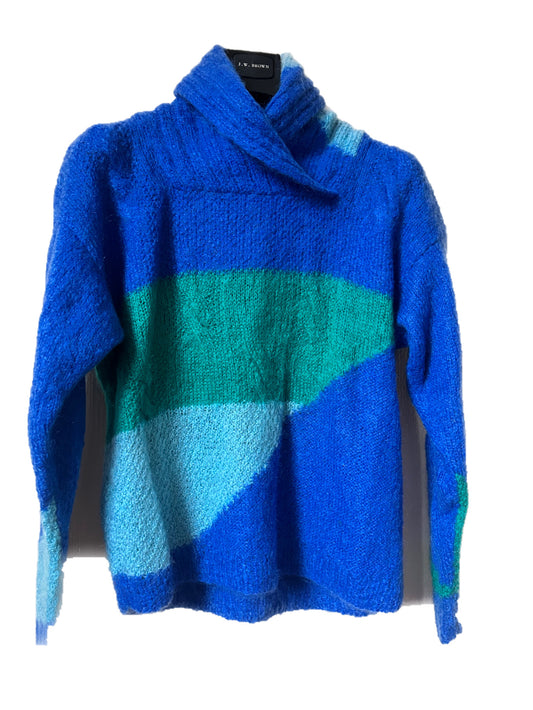 Hand knit sweater