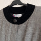 Vintage Givenchy Paris Houndstooth wool Midi Dress