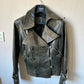 Vintage leather biker jack 42