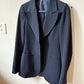 Vintage 1970s French Tailored Worsted Wool Blazer