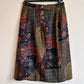 Vintage wrap skirt