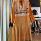 80s Vintage pleated dress