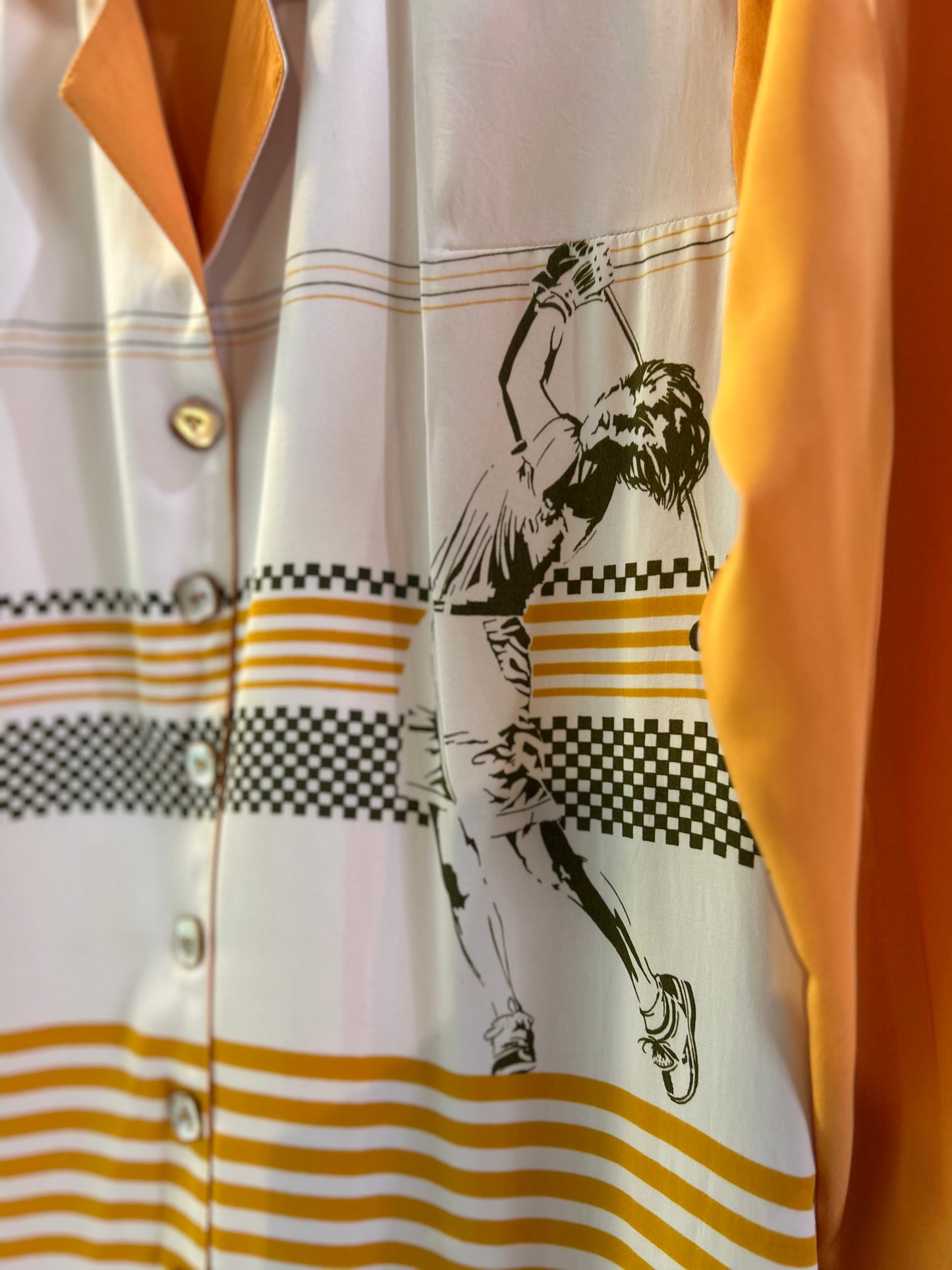 80s Vintage pleated dress