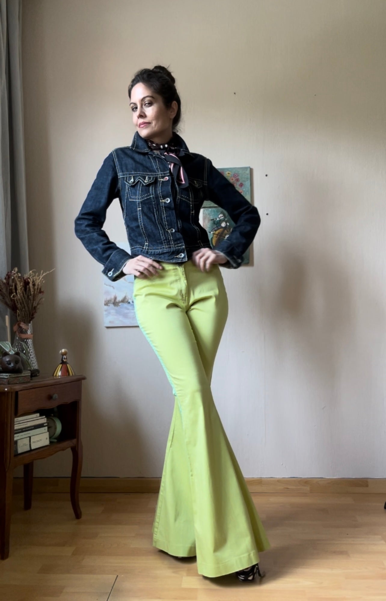 Y2k Vintage flared pants