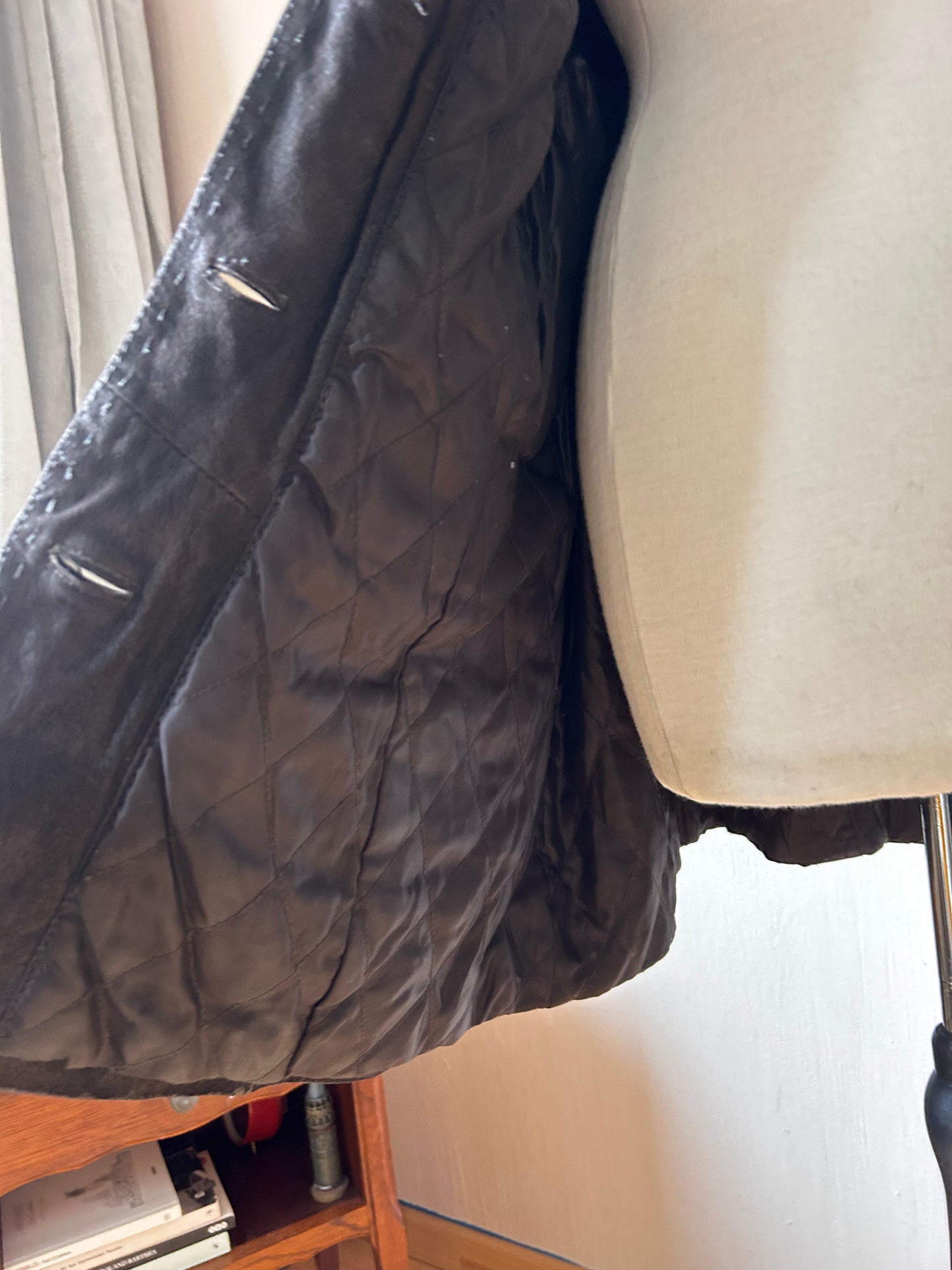 Essentials leather coat