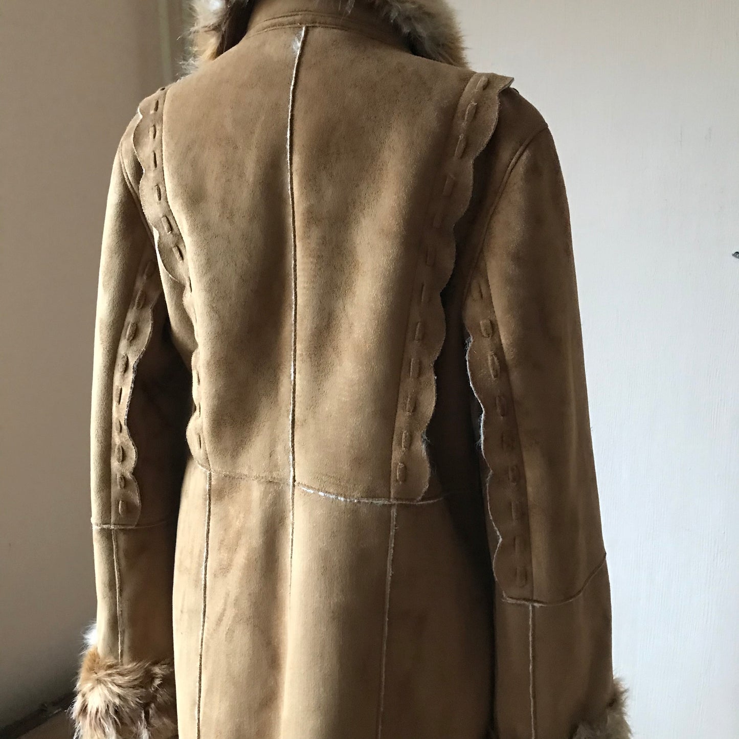 Balmain faux fur coat