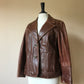 Vintage leather blazer