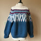 Nordic knit pullover