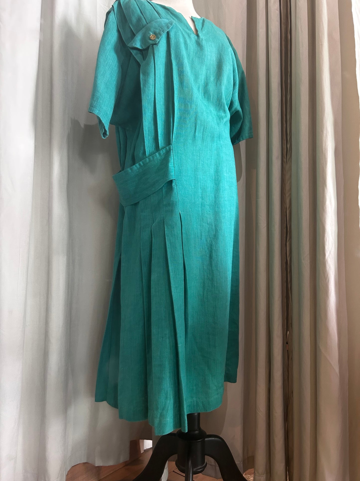 80s Gucci linen dress