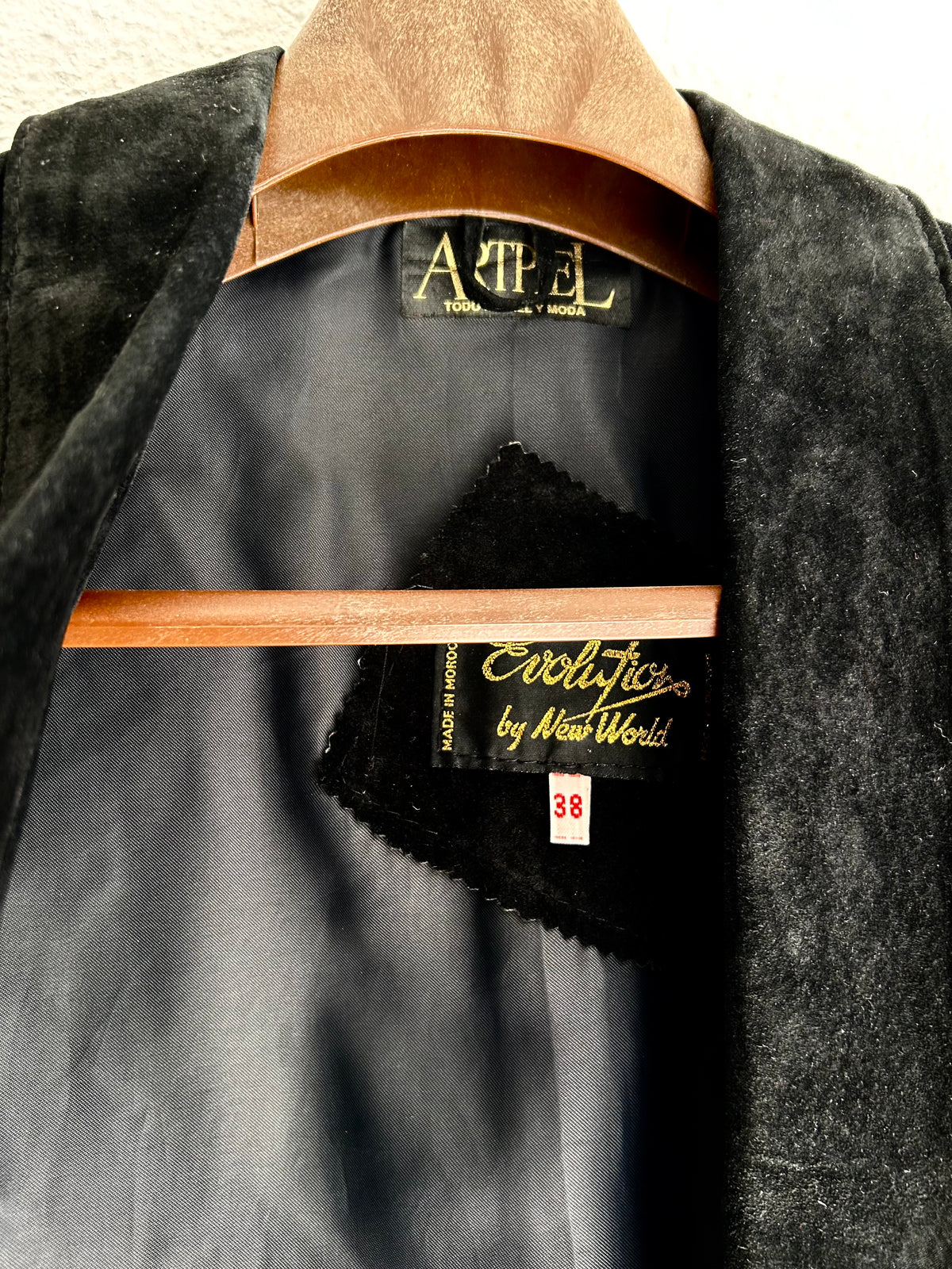 Vintage Fringe Suede jacket M