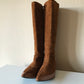 Vintage suede boots