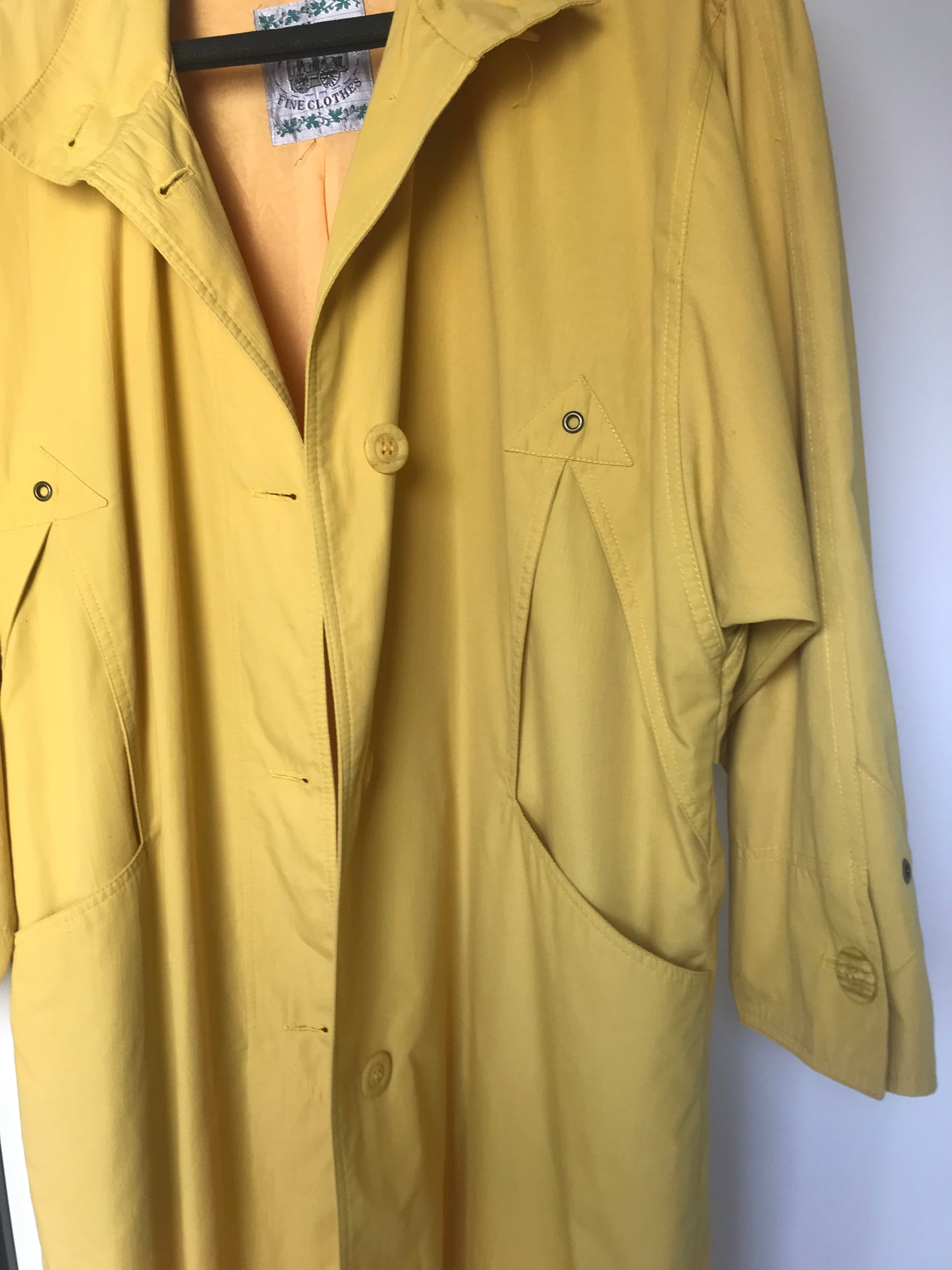 90s maxi trenchcoat