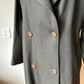 Vintage wool trench coat