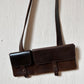 Vintage leather crossbody