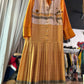 80s Vintage pleated dress
