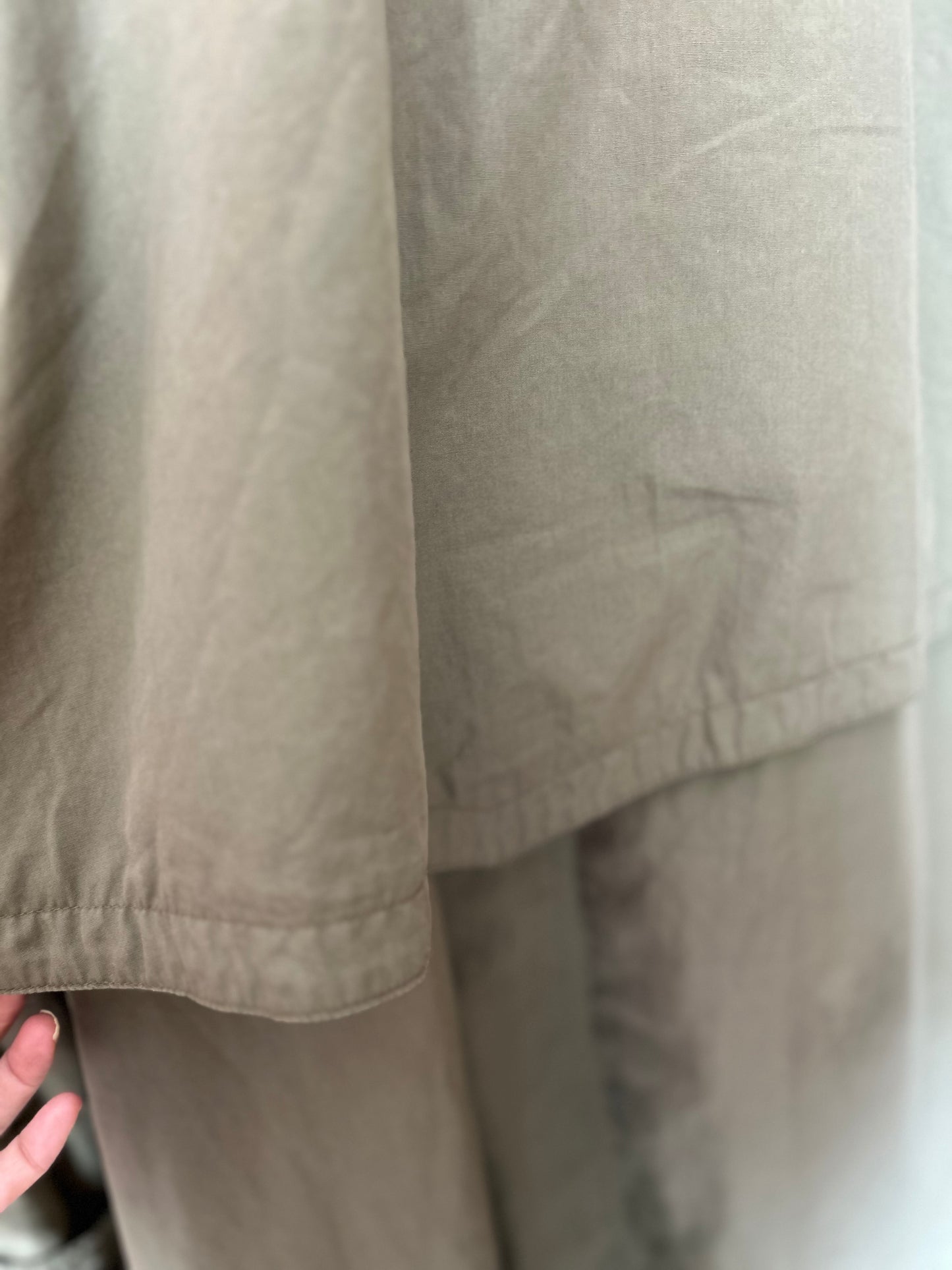 Vintage maxi trench coat