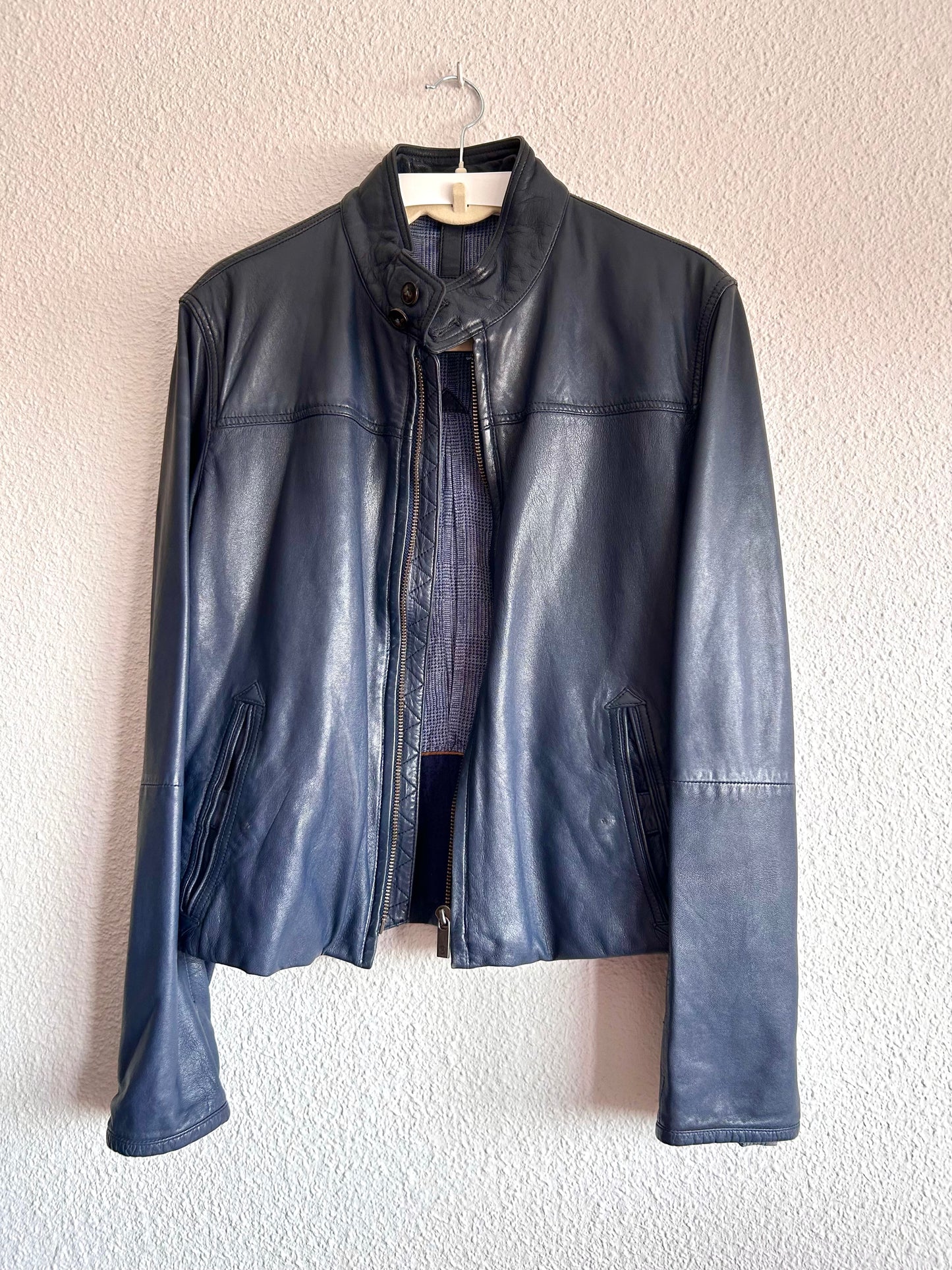 Massimo Dutti Leather jacket (Men-M)