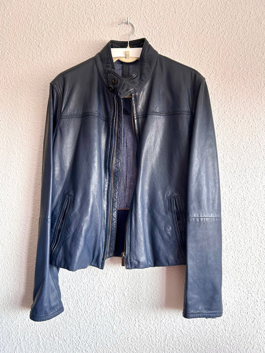 Massimo Dutti Leather jacket (Men-M)