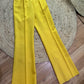 Vintage linen elephant pants (S)