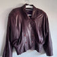 80s vintage lamb leather jacket
