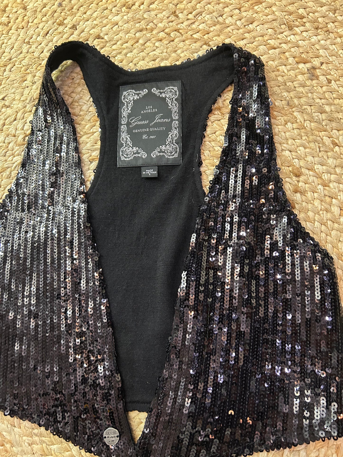 Guess sequin vest