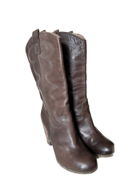 Mid-calf vintage boots