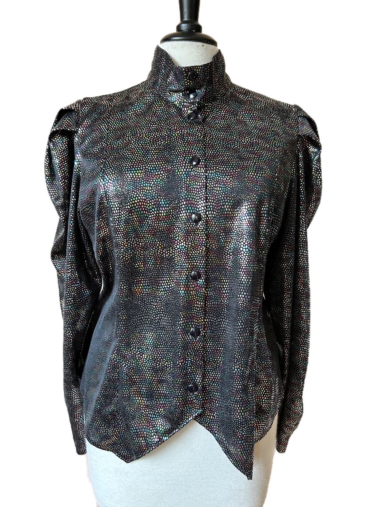 80s Vintage party top