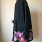 Rossella Carrara 100% Wool Embroidered Double-Breasted Coat