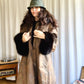 80s vintage winter coat (L)