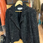 Gerard Darel Black Tweed Jacket