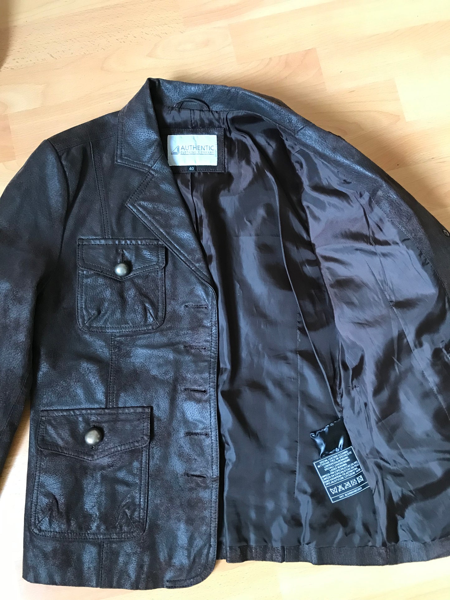 Vintage leather jacket