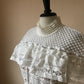 Self-Portrait guipure lace mini dress
