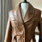 70s vintage belted trench coat