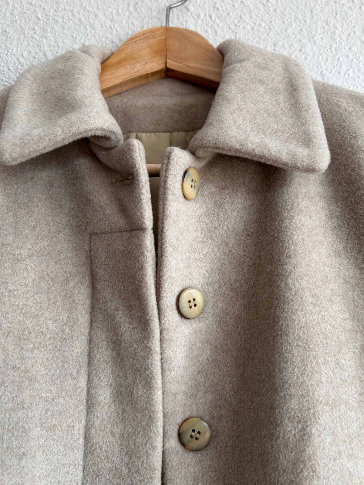 Vintage wool & cashmere coat