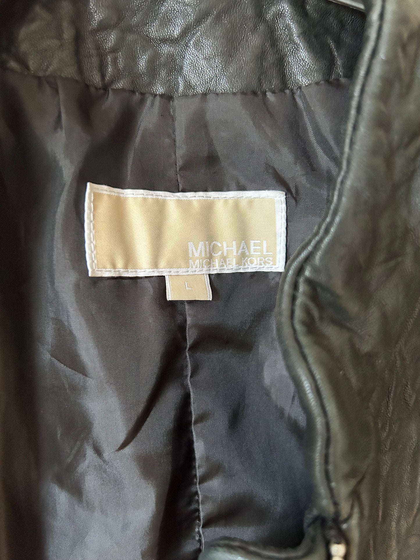 Michael Kors leather jacket