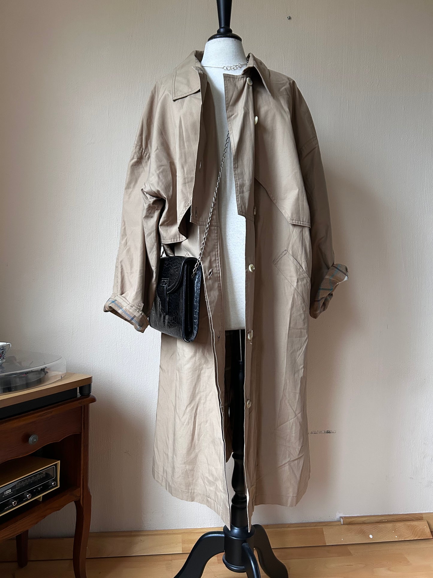 90s Vintage trench-coat