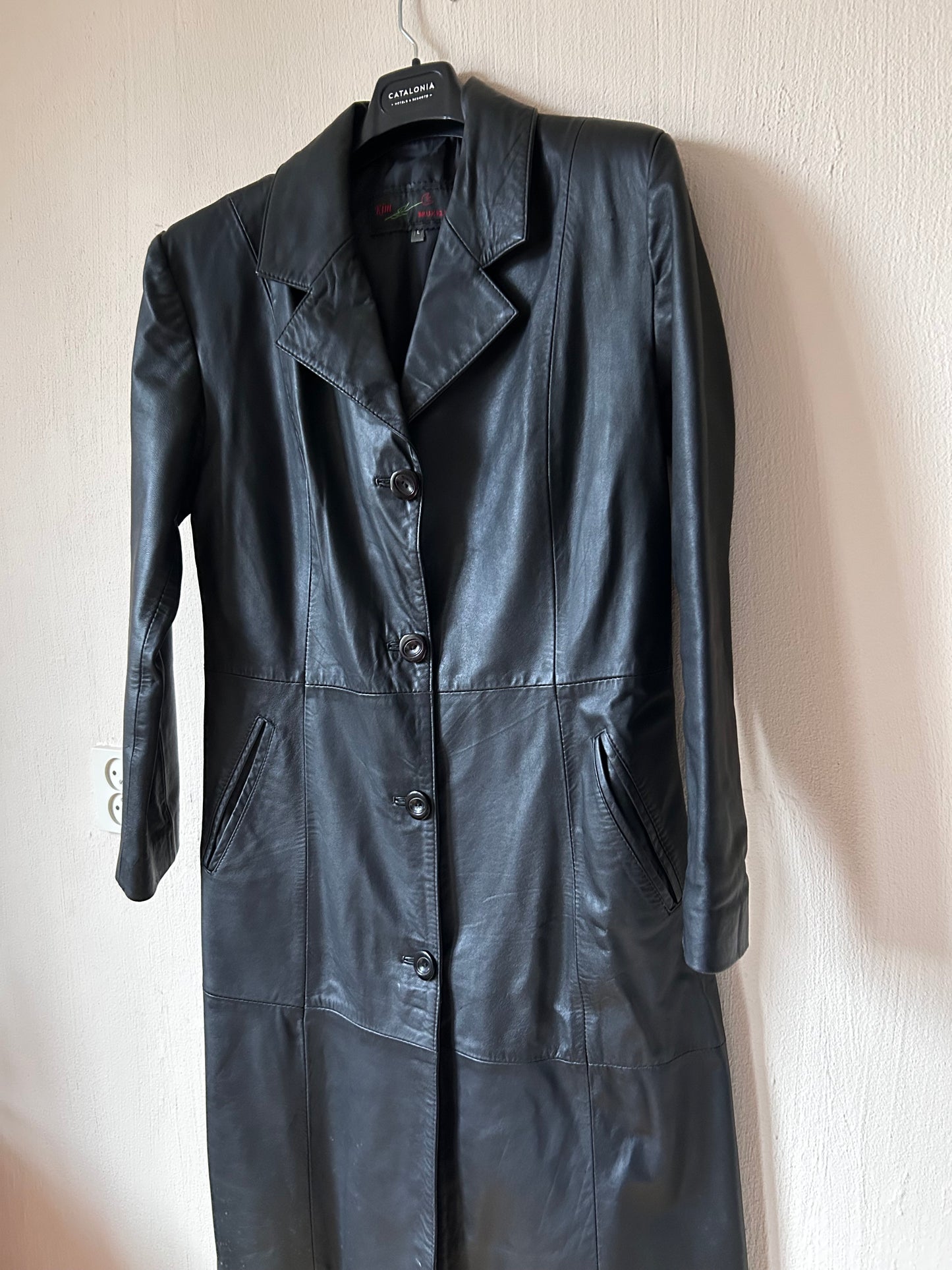 Vintage leather coat