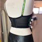 Embellished bustier/ crop top