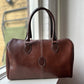 Vintage leather handbag