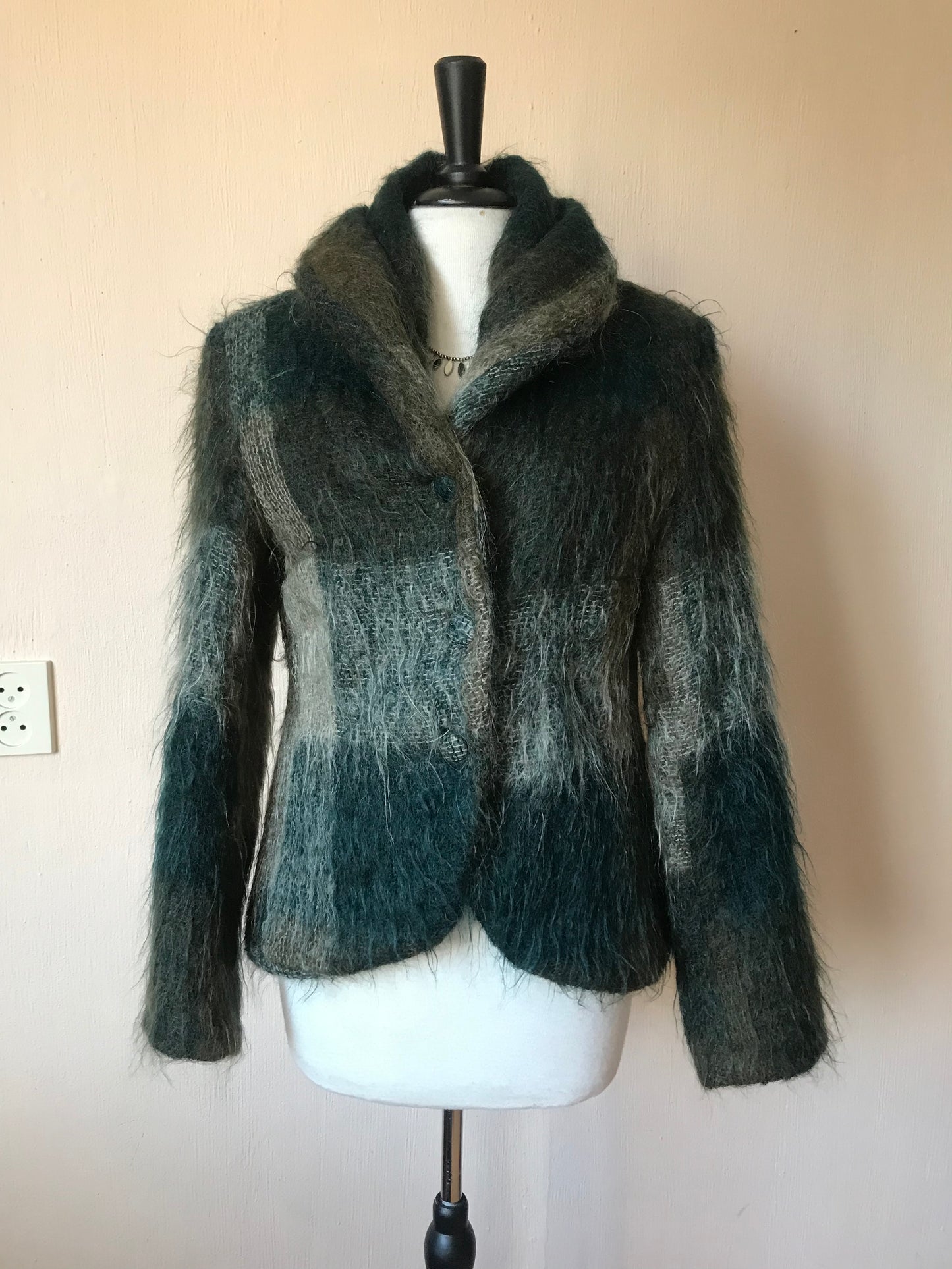 Mohair blend jacket