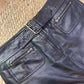 Mat Sui leather skirt
